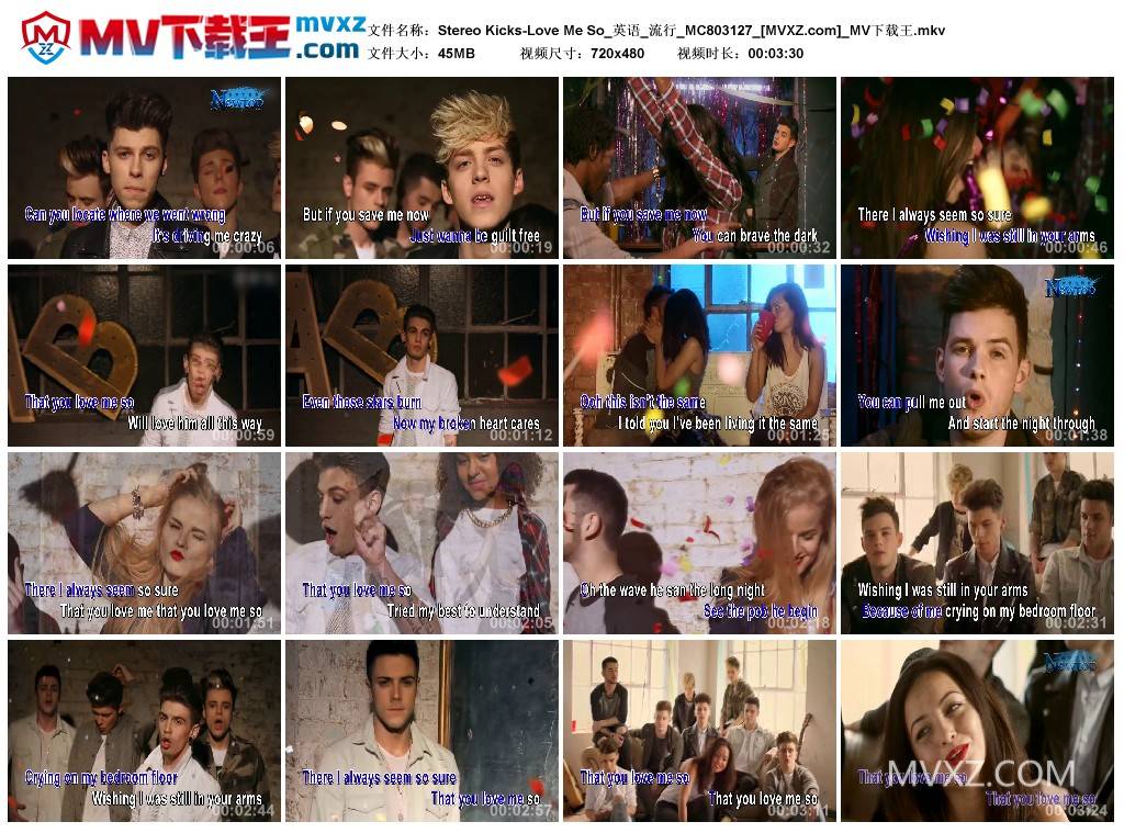 Stereo Kicks-Love Me So_英语_流行_MC803127